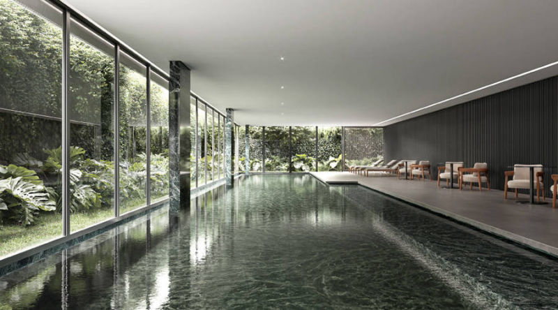 Enora Jardins Residence - Piscina Coberta
